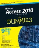 Access 2010 All-In-One for Dummies  9780470532188 Front Cover