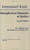 Metaphysical Elements of Justice The Complete Text of the Metaphysics of Morals cover art