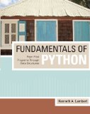 Fundamentals of Python From First Programs Through Data Structures 2009 9781423902188 Front Cover