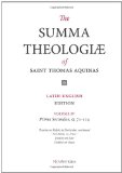 Summa Theologiae of Saint Thomas Aquinas Latin-English Edition, Prima Secundae, Q. 71-114  9781456320188 Front Cover