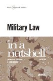 Military Law in a Nutshell  cover art