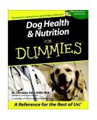 Dog Health and Nutrition for Dummies 2001 9780764553189 Front Cover