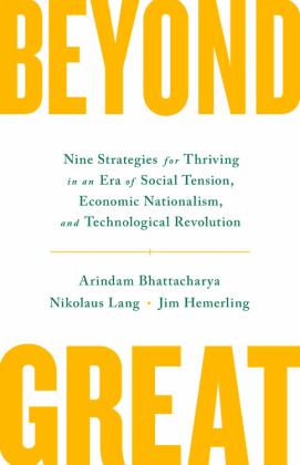 Beyond Great: Nine Strategies for Thriving in an Era of Social Tension, Economic Nationalism, and Technological Revolution  9781541757189 Front Cover