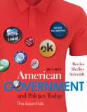 American Government and Politics Today 2011-2012 16th 2011 9780538497190 Front Cover