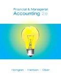 Financial and Mangerial Accounting 2nd 9780135080191 Front Cover