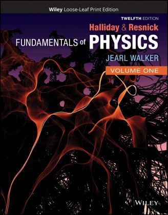 Fundamentals of Physics, Volume 1 12th 9781119801191 Front Cover