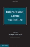 International Crime and Justice  9780521196192 Front Cover