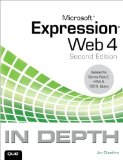 Microsoft Expression Web 4 in Depth Updated for Service Pack 2 - HTML 5, CSS 3, JQuery cover art