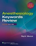 Anesthesiology Keywords Review 