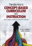 Transitioning to Concept-Based Curriculum and Instruction How to Bring Content and Process Together cover art