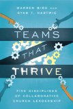 Teams That Thrive Five Disciplines of Collaborative Church Leadership  9780830841196 Front Cover