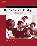 Professional Paralegal Workbook  cover art