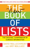 New Book of Lists The Original Compendium of Curious Information 2005 9781841957197 Front Cover