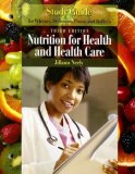 Nutrition for Health and Healthcare 3rd 2006 Student Manual, Study Guide, etc.  9780495125198 Front Cover