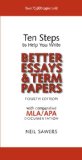 Ten Steps to Help You Write Better Essays and Term Papers:  cover art