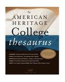 American Heritage College Thesaurus 2004 9780618402199 Front Cover