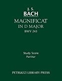 Magnificat in d Major, BWV 243 Study Score 2013 9781608741199 Front Cover