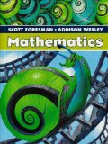 Scott Foresman-Addison Wesley Mathematics  9780328030200 Front Cover