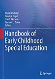 Handbook of Early Childhood Special Education  9783319680200 Front Cover