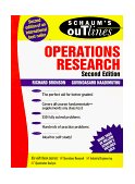 Schaum's Outline of Operations Research 2nd 1997 Revised  9780070080201 Front Cover
