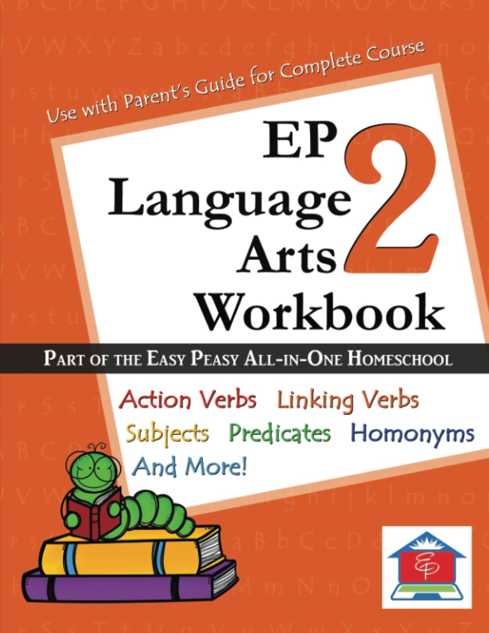 EP Language Arts 2 Workbook  9781539168201 Front Cover
