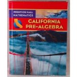California Pre-Algebra (Prentice Hall Mathematics) cover art