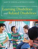 Learning Disabilities and Related Disabilities: Strategies for Success