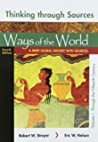 Thinking Through Sources for Ways of the World: A Brief Global History  9781319170202 Front Cover