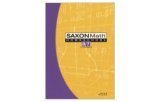 Saxon Math Homeschool 8/7 3rd 9781591413202 Front Cover
