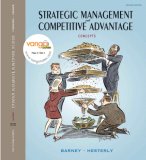 Strategic Management and Competitive Advantage Concepts 2nd 9780136135203 Front Cover