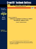 Outlines and Highlights for History of Islamic Societies by Lapidus, Ira M , Isbn 9780521779333 2nd 2014 9781428894204 Front Cover