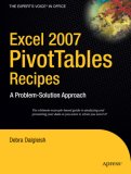 Excel 2007 PivotTables Recipes A Problem-Solution Approach 2007 9781590599204 Front Cover