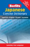Japanese - Berlitz Concise Dictionary Japanese-English, English-Japanese 2008 9789812680204 Front Cover