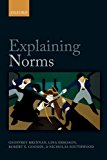 Explaining Norms  9780198748205 Front Cover