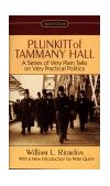 Plunkitt of Tammany Hall  cover art