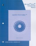 Applied Calculus 5th 2010 Lab Manual  9780538733205 Front Cover