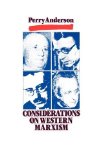 Considerations on Western Marxism 1976 9780860917205 Front Cover