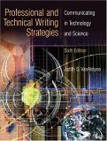 Professional and Technical Writing Strategies Communicating in Technology and Science cover art