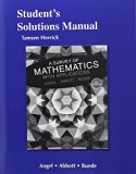 A Survey of Mathematics With Applications:  9780134112206 Front Cover