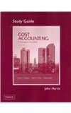Student Study Guide for Cost Accounting 14th 9780132109208 Front Cover