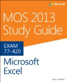 MOS 2013 Study Guide for Microsoft Excel  cover art