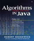 Algorithms in Java, Parts 1-4 3rd 2002 Revised  9780201361209 Front Cover