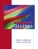Beginning Algebra 2008 9780495388210 Front Cover