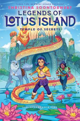 Temple of Secrets (Legends of Lotus Island #4)  9781338759211 Front Cover