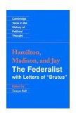Federalist With Letters of Brutus