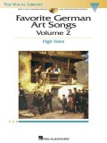 Favorite German Art Songs - Volume 2 Book/Online Audio  9781423412212 Front Cover