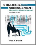 Strategic Management A Competitive Advantage Approach, Concepts cover art