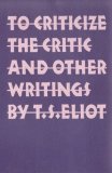 To Criticize the Critic and Other Writings  cover art