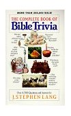 Complete Book of Bible Trivia  9780842304214 Front Cover