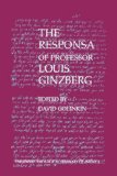 Responsa of Professor Louis Ginzberg 1996 9789654560214 Front Cover